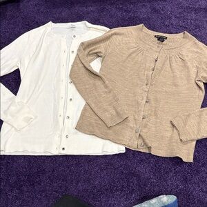 New York & Company set of 2 cardigan sweaters